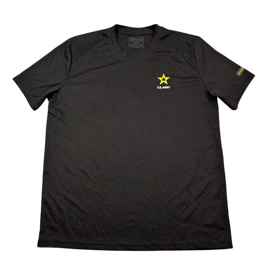 U.S. Army® Microfiber Performance T-Shirt – Black (Medium)
