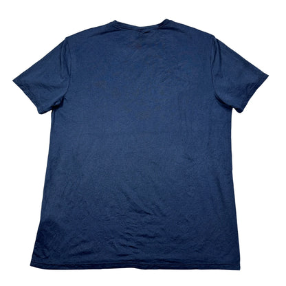 32° Cool® Plain Performance T-Shirt – Navy Blue (Large)