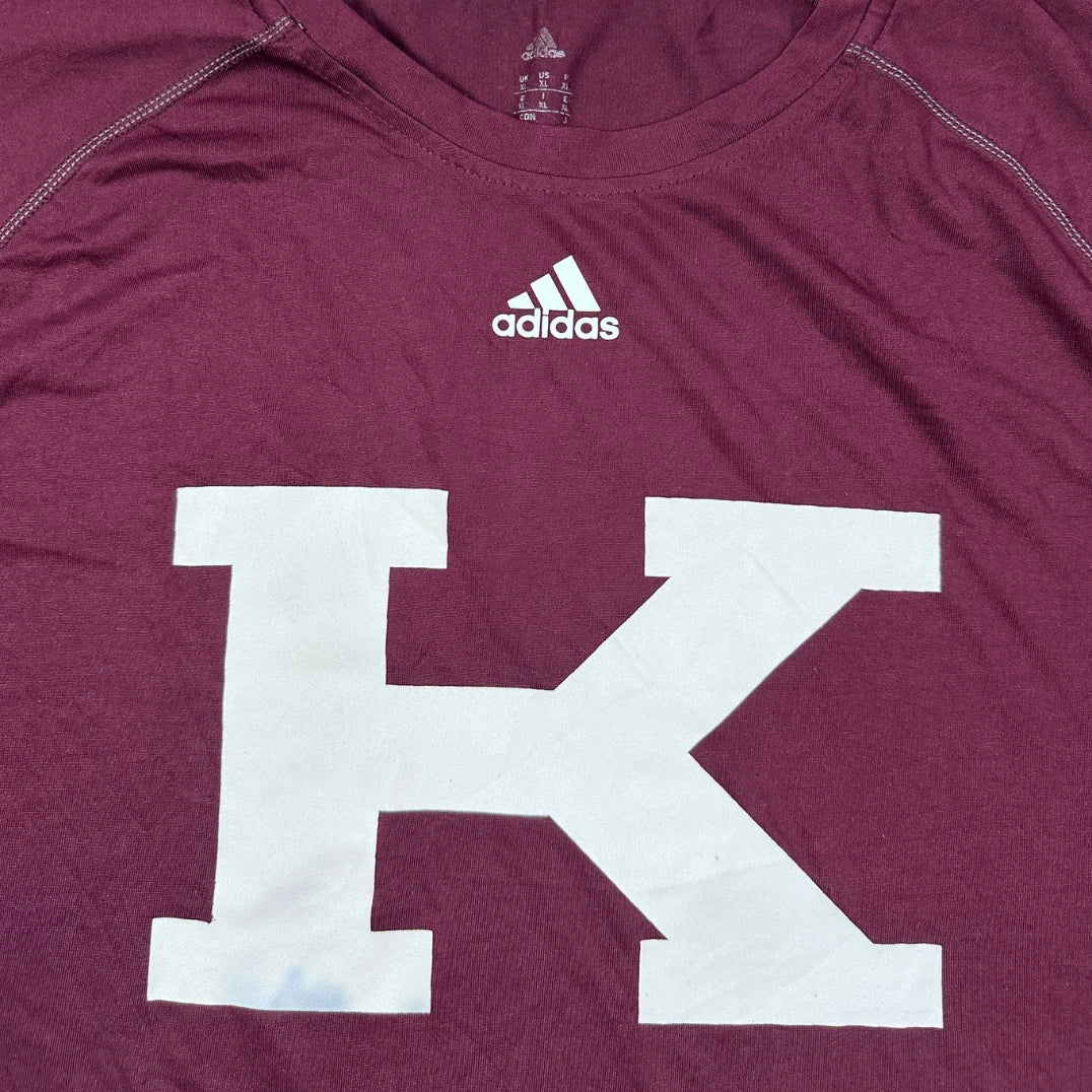 Adidas® Climalite Performance T-Shirt – Maroon (XL)