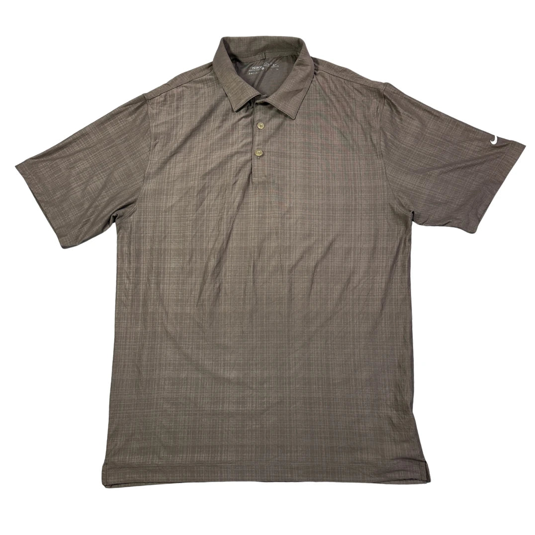 Nike® Brown Dri-FIT Golf Performance Polo Shirt(S)