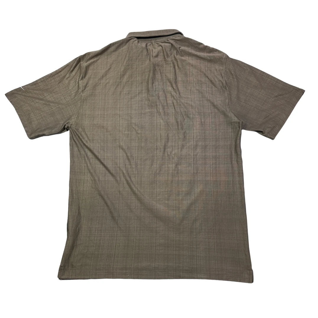 Nike® Brown Dri-FIT Golf Performance Polo Shirt(S)
