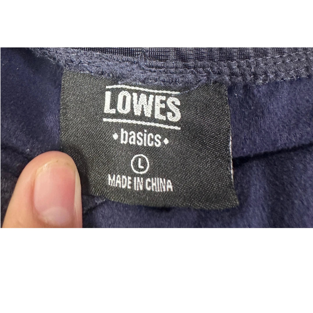 Black Side Stripe Sports Track Pants(L)