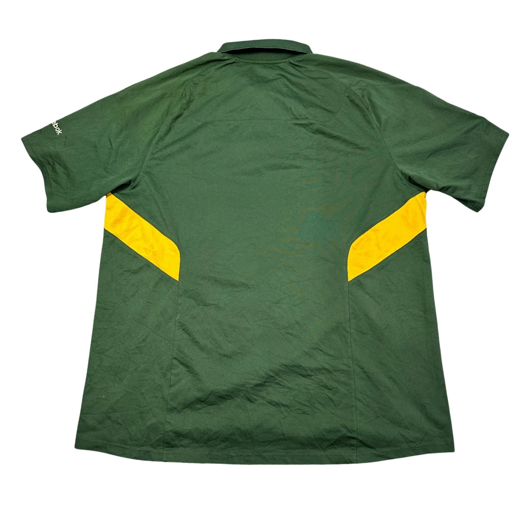 Reebok® Green Grey Cup Performance Polo Shirt(L)