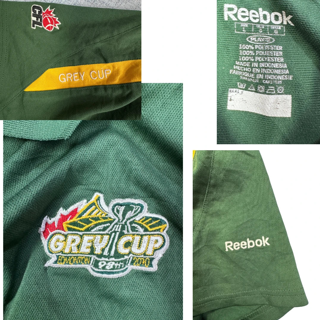 Reebok® Green Grey Cup Performance Polo Shirt(L)