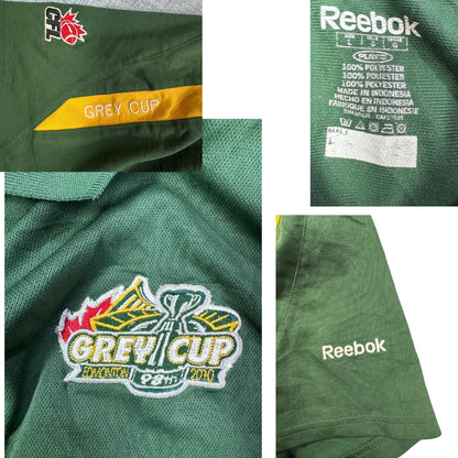Reebok® Green Grey Cup Performance Polo Shirt(L)