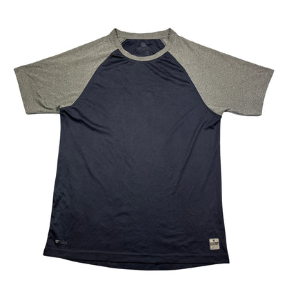 Colosseum® Navy & Grey Performance Raglan T-Shirt(M)