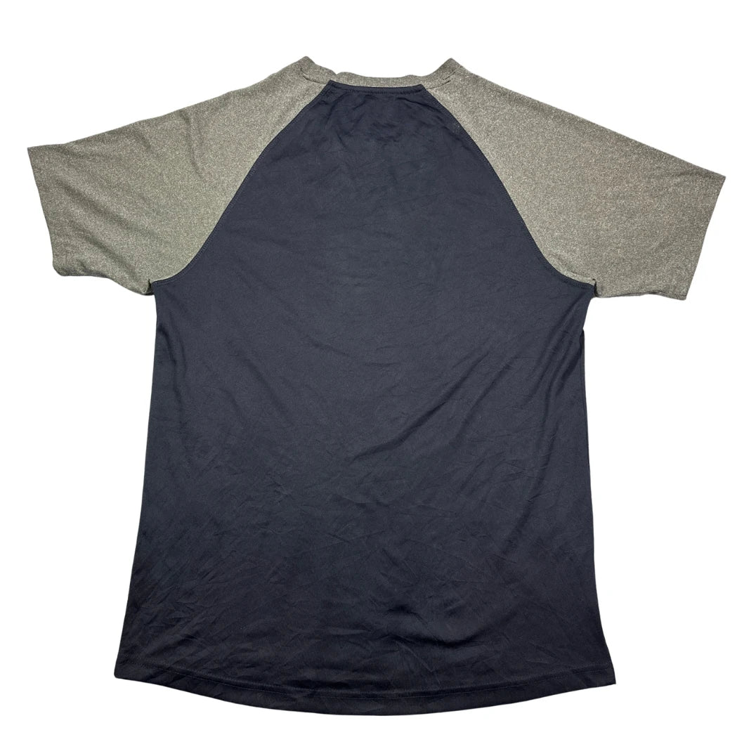Colosseum® Navy & Grey Performance Raglan T-Shirt(M)