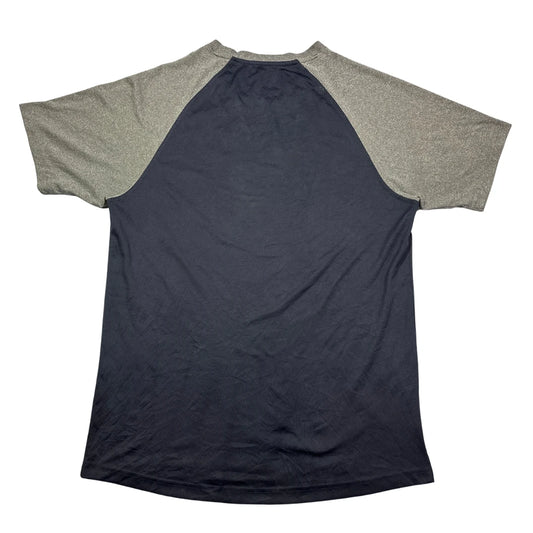 Colosseum® Navy & Grey Performance Raglan T-Shirt(M)