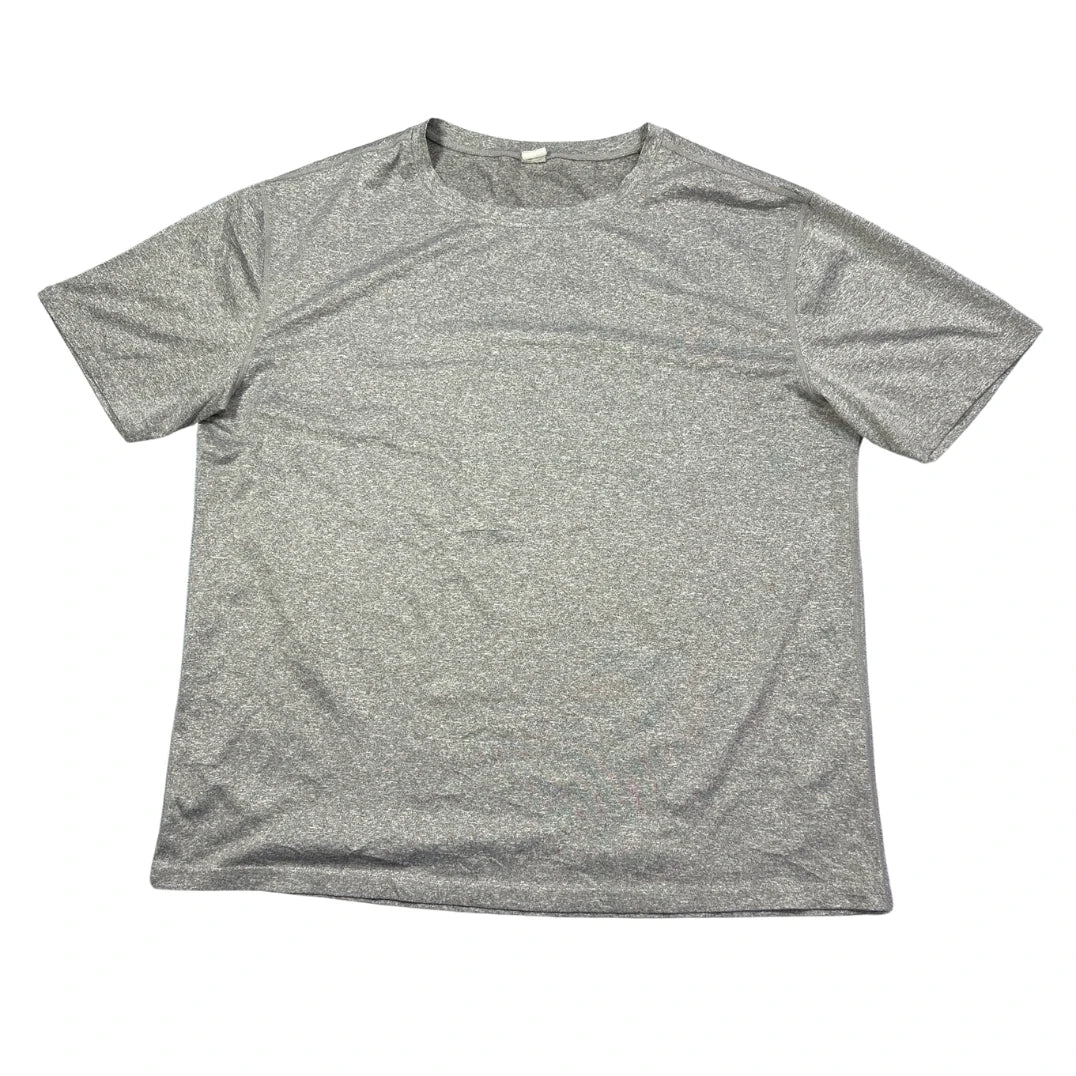 Grey Crew Neck Performance T-Shirt(L)
