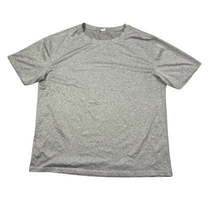 Grey Crew Neck Performance T-Shirt(L)