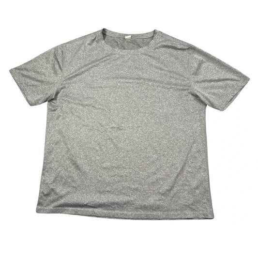 Grey Crew Neck Performance T-Shirt(L)
