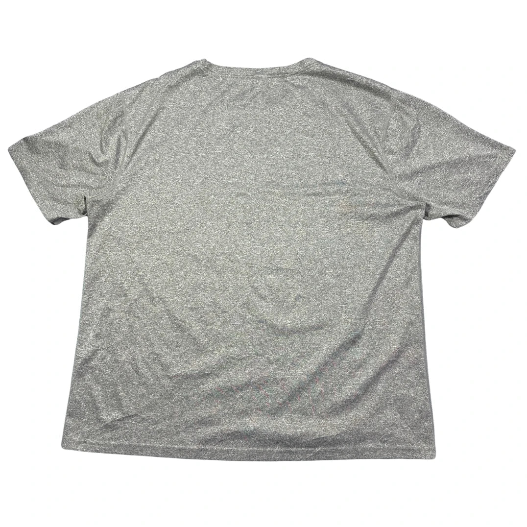 Grey Crew Neck Performance T-Shirt(L)