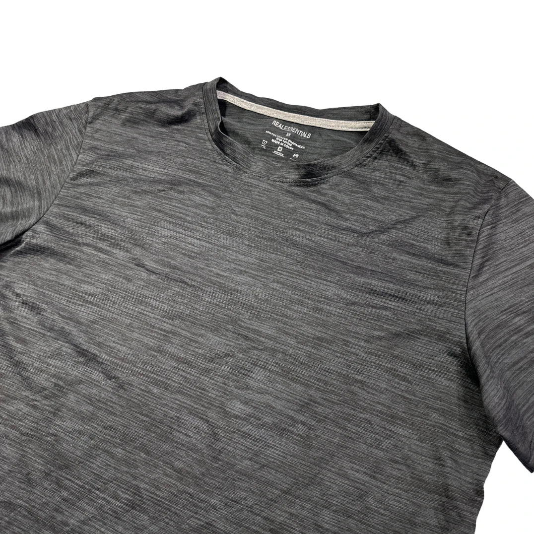 Real Essentials® Charcoal Performance T-Shirt(M)