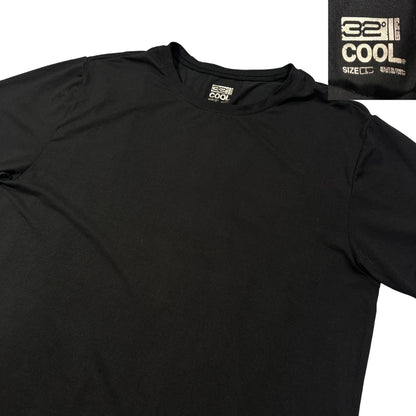 32 Cool Black Performance T Shirt(L)