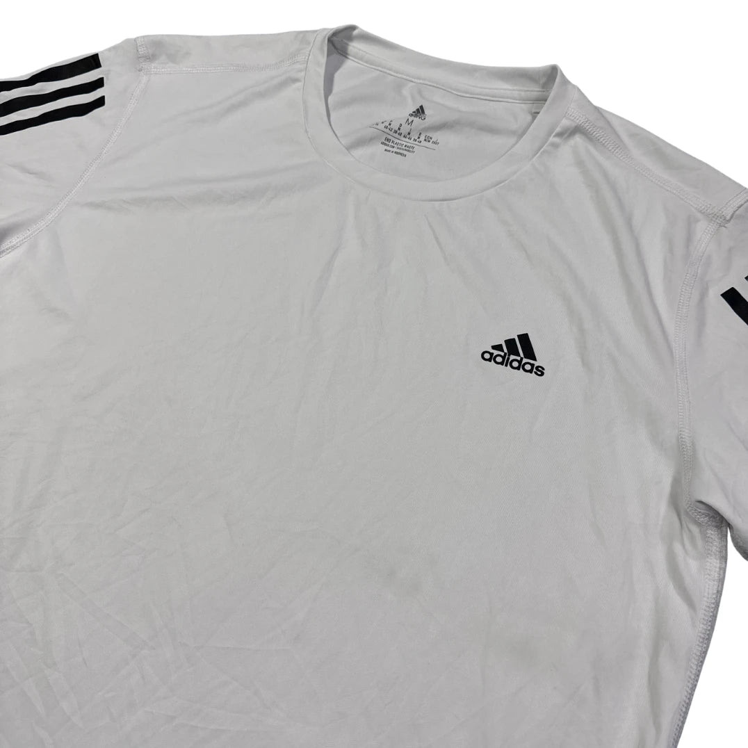 Adidas® Running Three Stripe T Shirt(M)