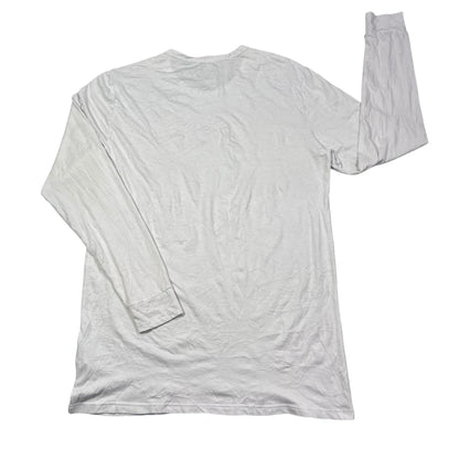 32 Heat® White Long Sleeve T Shirt(L)