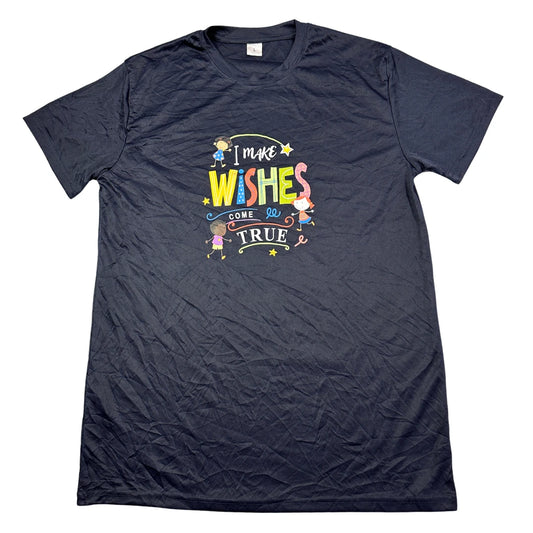 Wishes Graphic Kids T Shirt(L)