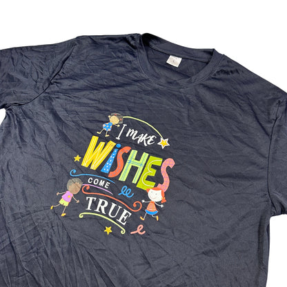 Wishes Graphic Kids T Shirt(L)