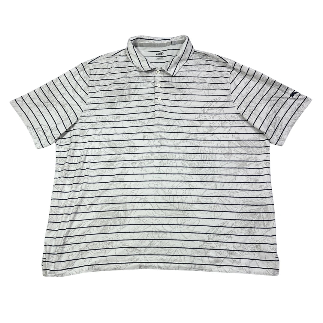 Puma® Striped Golf Polo(2XL)