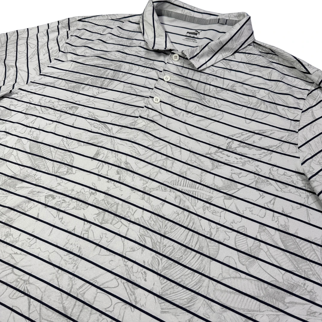 Puma® Striped Golf Polo(2XL)