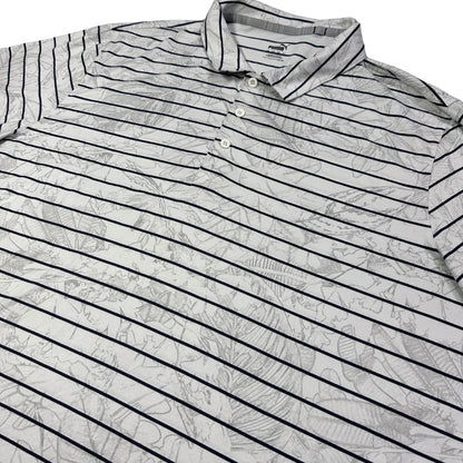 Puma® Striped Golf Polo(2XL)