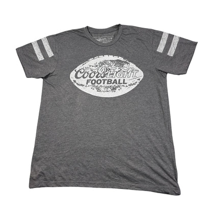 Coors Light® Football T Shirt(L)