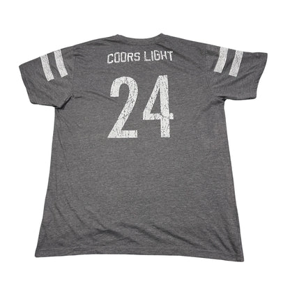 Coors Light® Football T Shirt(L)