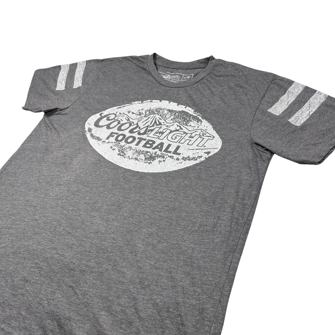 Coors Light® Football T Shirt(L)