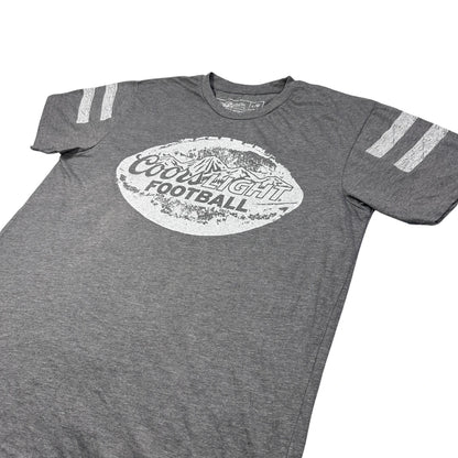 Coors Light® Football T Shirt(L)