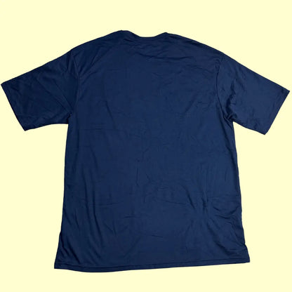 Badger Sport performance T-shirt in navy blue with State Farm Braves front print.