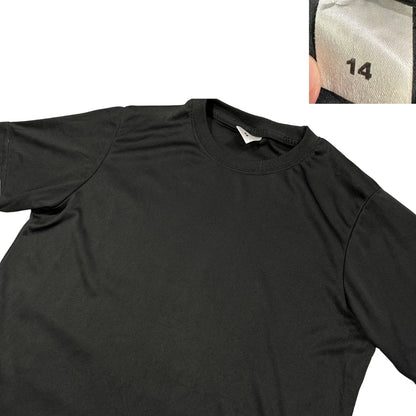 Plain Black Sports Tee(S)