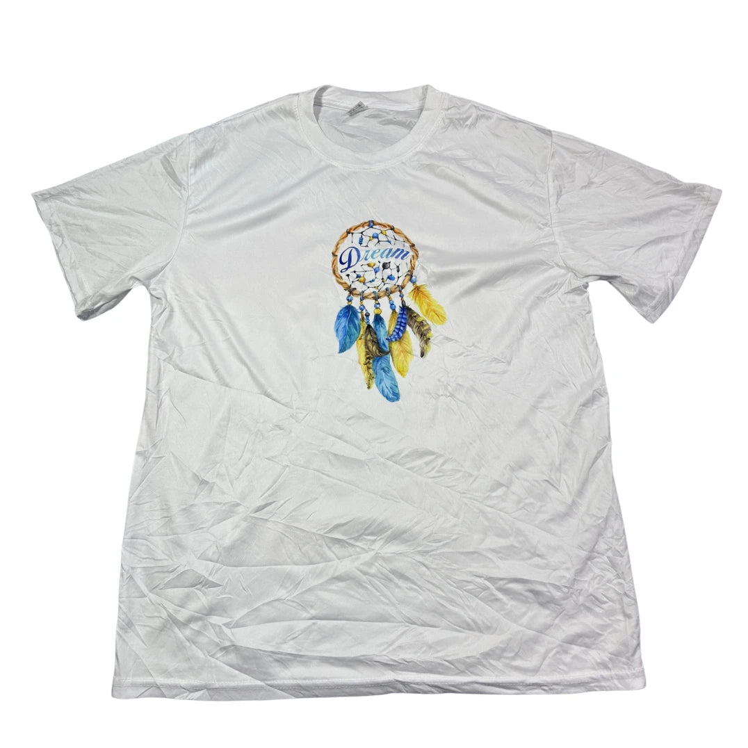 Dream Graphic White Tee(L)