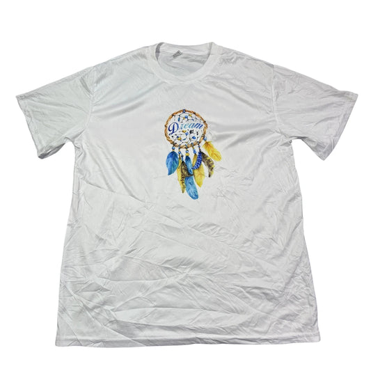 Dream Graphic White Tee(L)