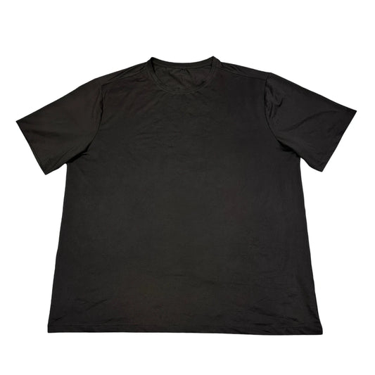 Athlio®Plain Black Sports Tee(XL)