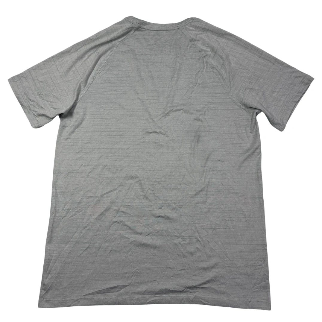 Hind® Light Grey Running Performance T-Shirt(M)