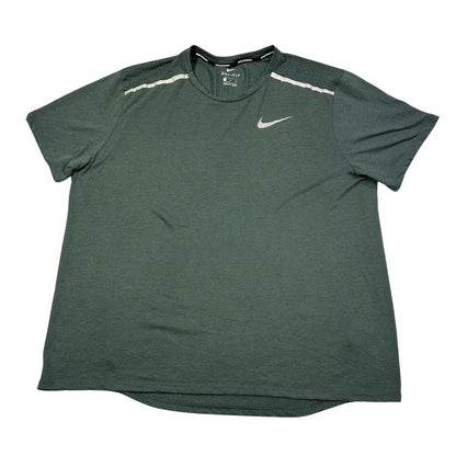 Nike® Green Dri-FIT Running Performance T-Shirt(XL)