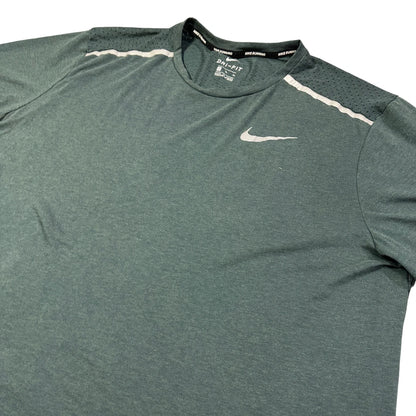 Nike® Green Dri-FIT Running Performance T-Shirt(XL)