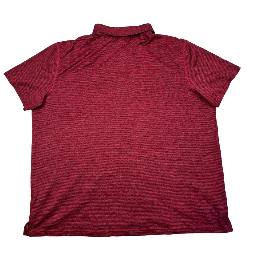 Apt. 9® Burgundy Performance Polo Shirt(2XL)