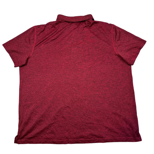 Apt. 9® Burgundy Performance Polo Shirt(2XL)