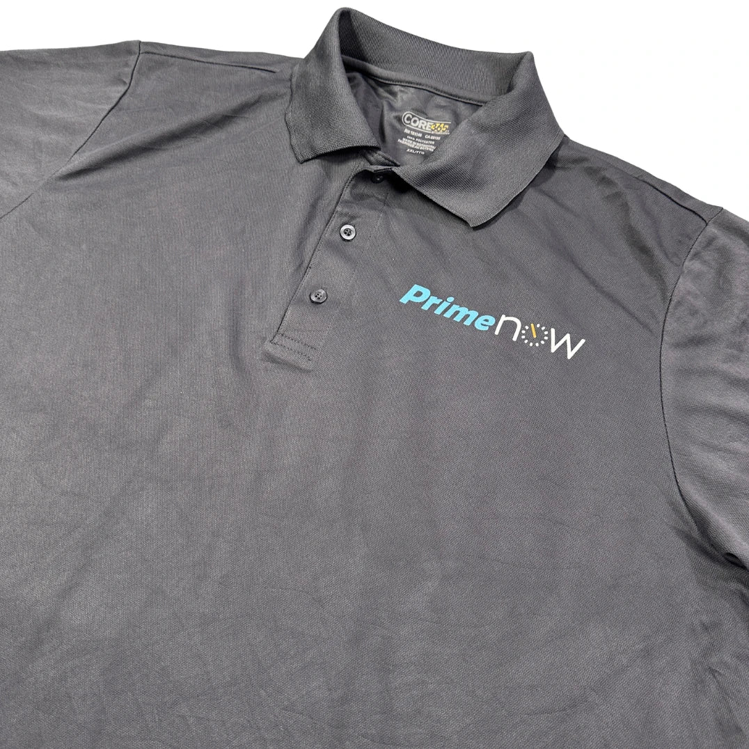 Core365® Grey Performance Polo Shirt(2XL)