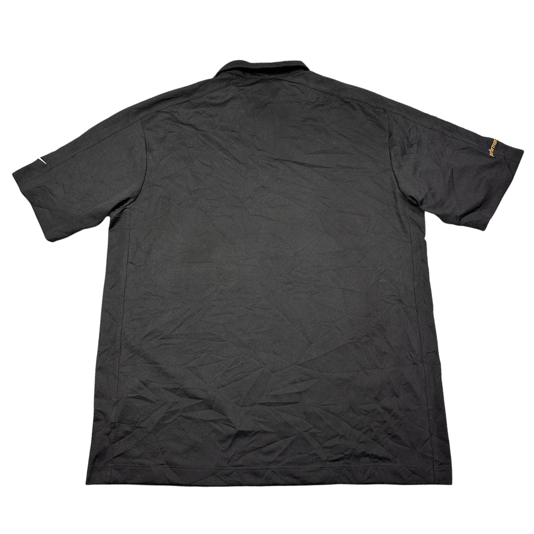 Nike® Black Dri-FIT Performance Polo Shirt(L)