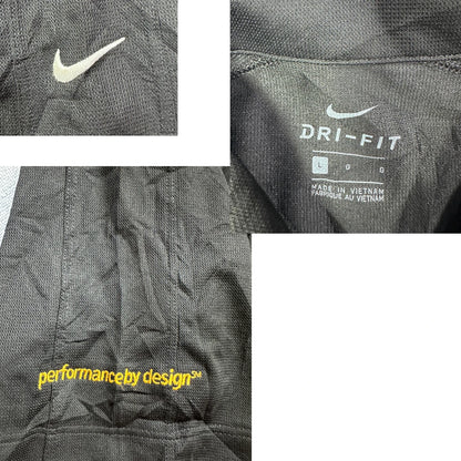 Nike® Black Dri-FIT Performance Polo Shirt(L)