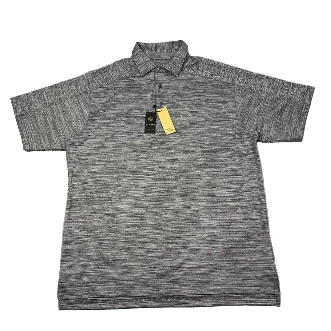 F/X Fusion® Grey Heather Performance Polo Shirt(L)
