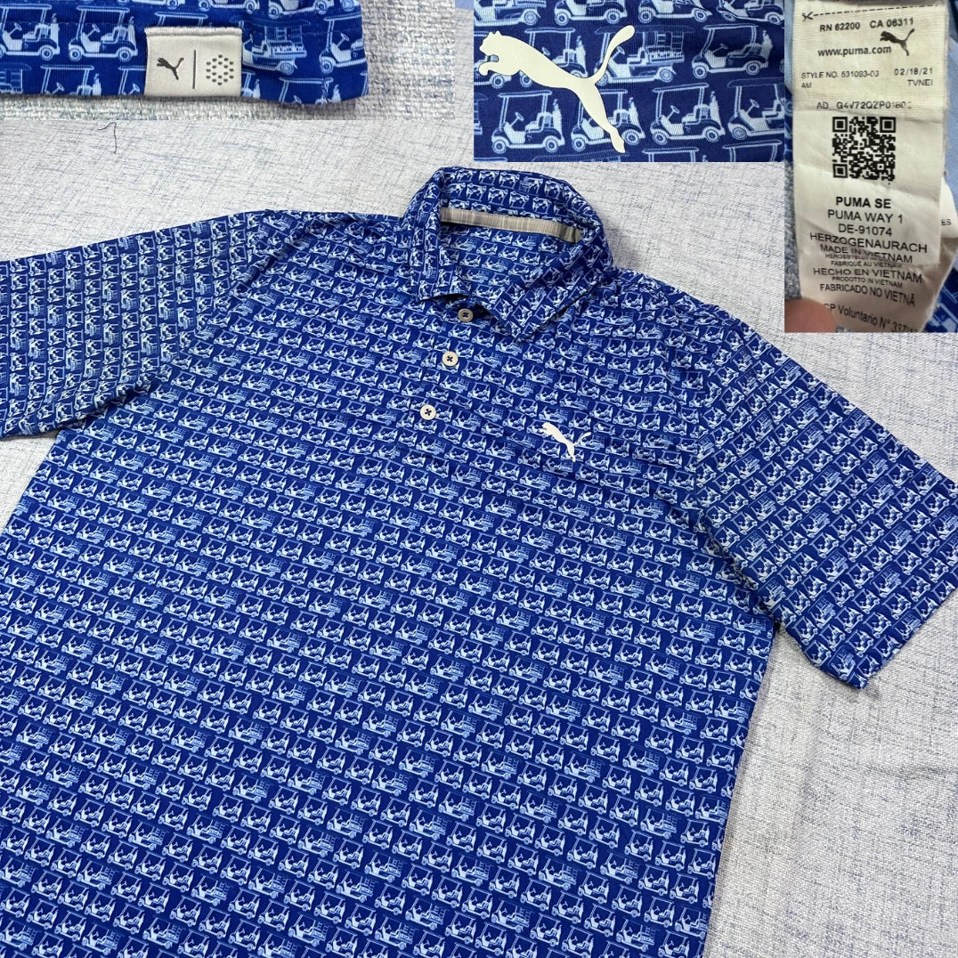 Puma® Printed Polo(L)