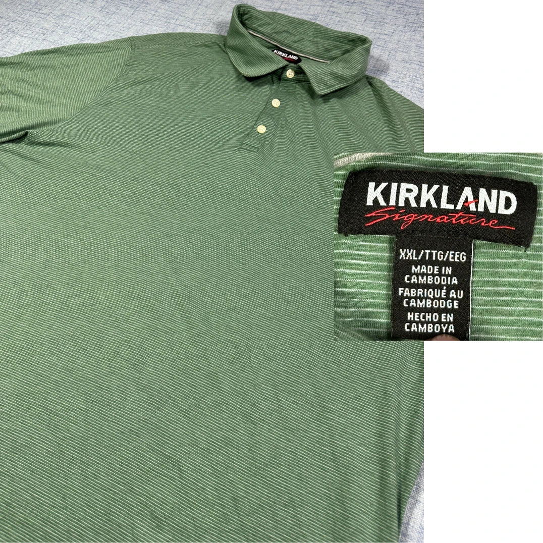 Kirkland Signature® Striped Polo(2XL)
