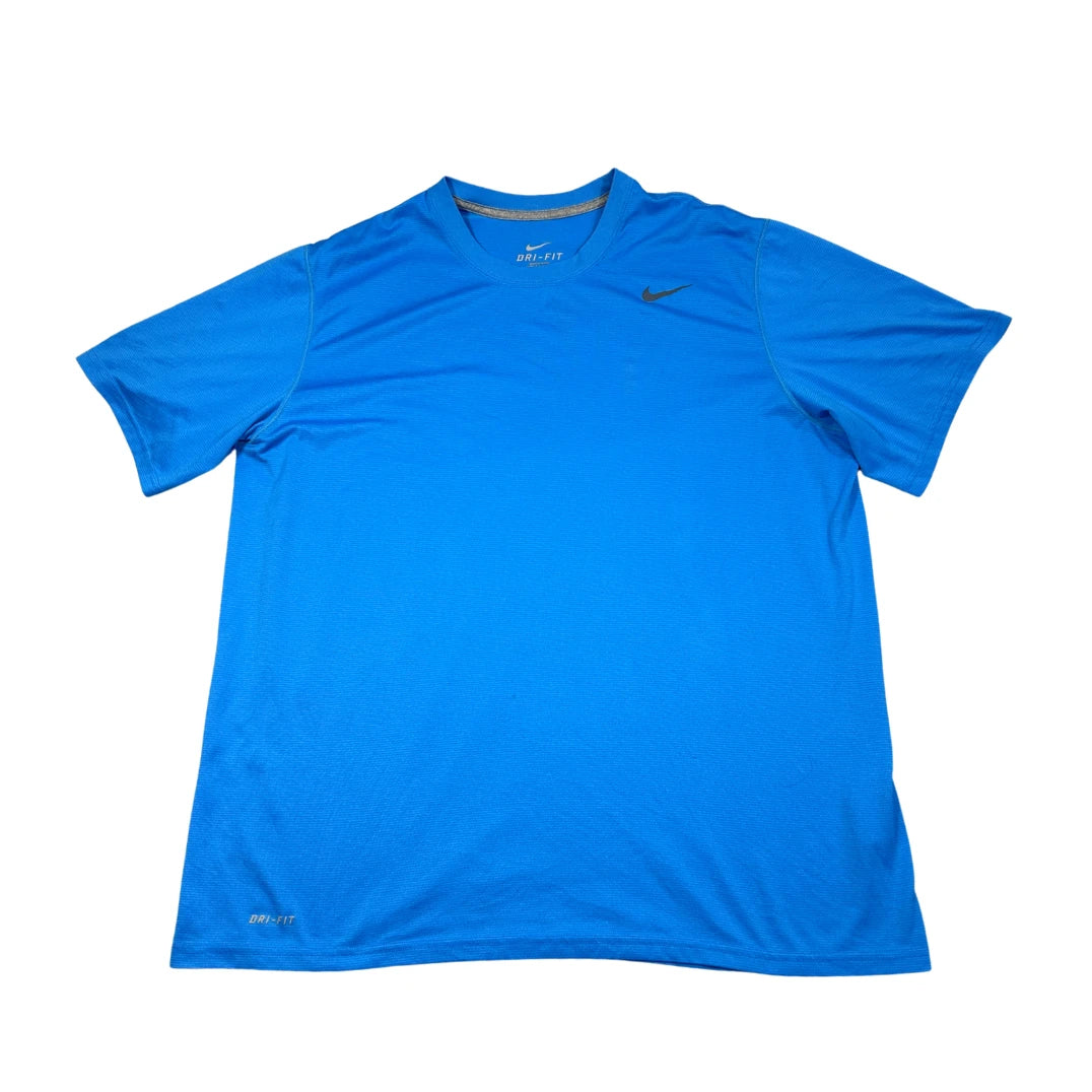 Nike® Dri FIT Blue T Shirt(XL)