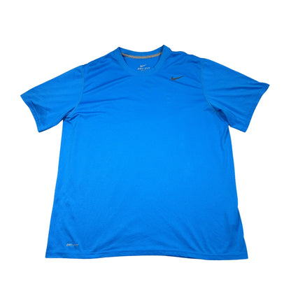 Nike® Dri FIT Blue T Shirt(XL)