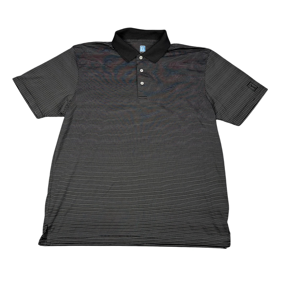 PGA TOUR® Striped Polo Shirt(XL)