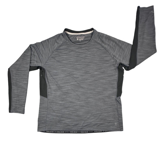 Coolibar grey and black UPF 50 long sleeve