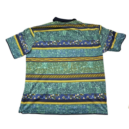 C&A®Patterned Cotton Polo Shirt(XL)